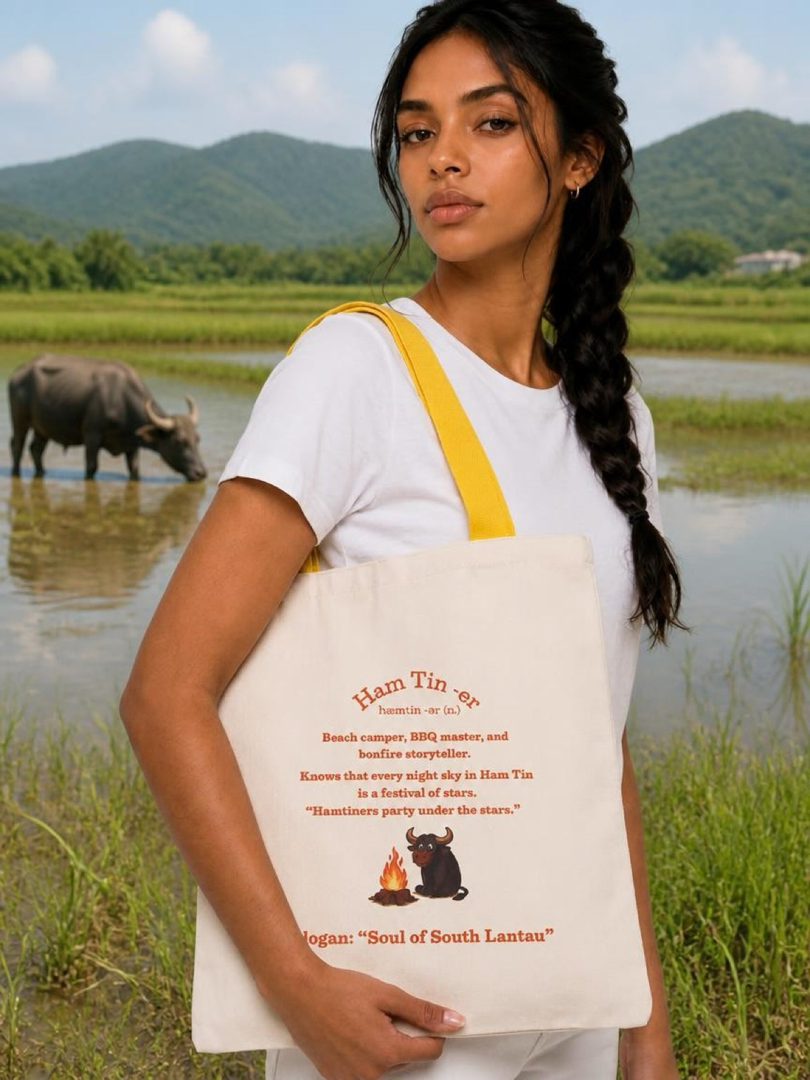 Ham Tin Tote – Buffaloes & Beaches