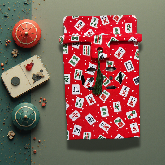 Red Mahjong Traditional Letterbox