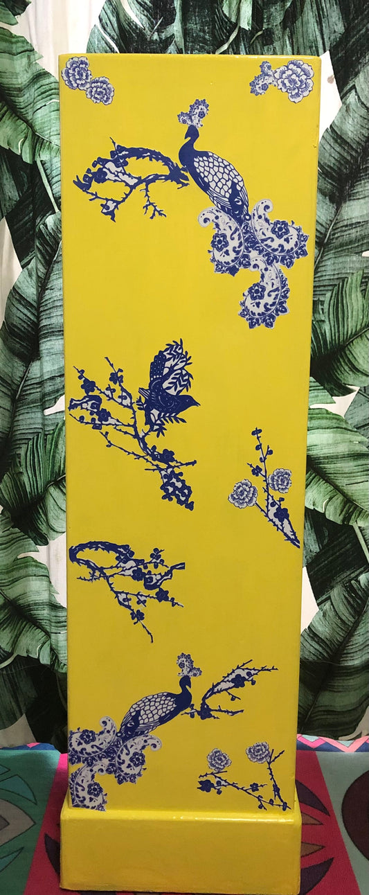 Chinoiserie Peacock Bedroom Suite Chinese Small drawer Unit