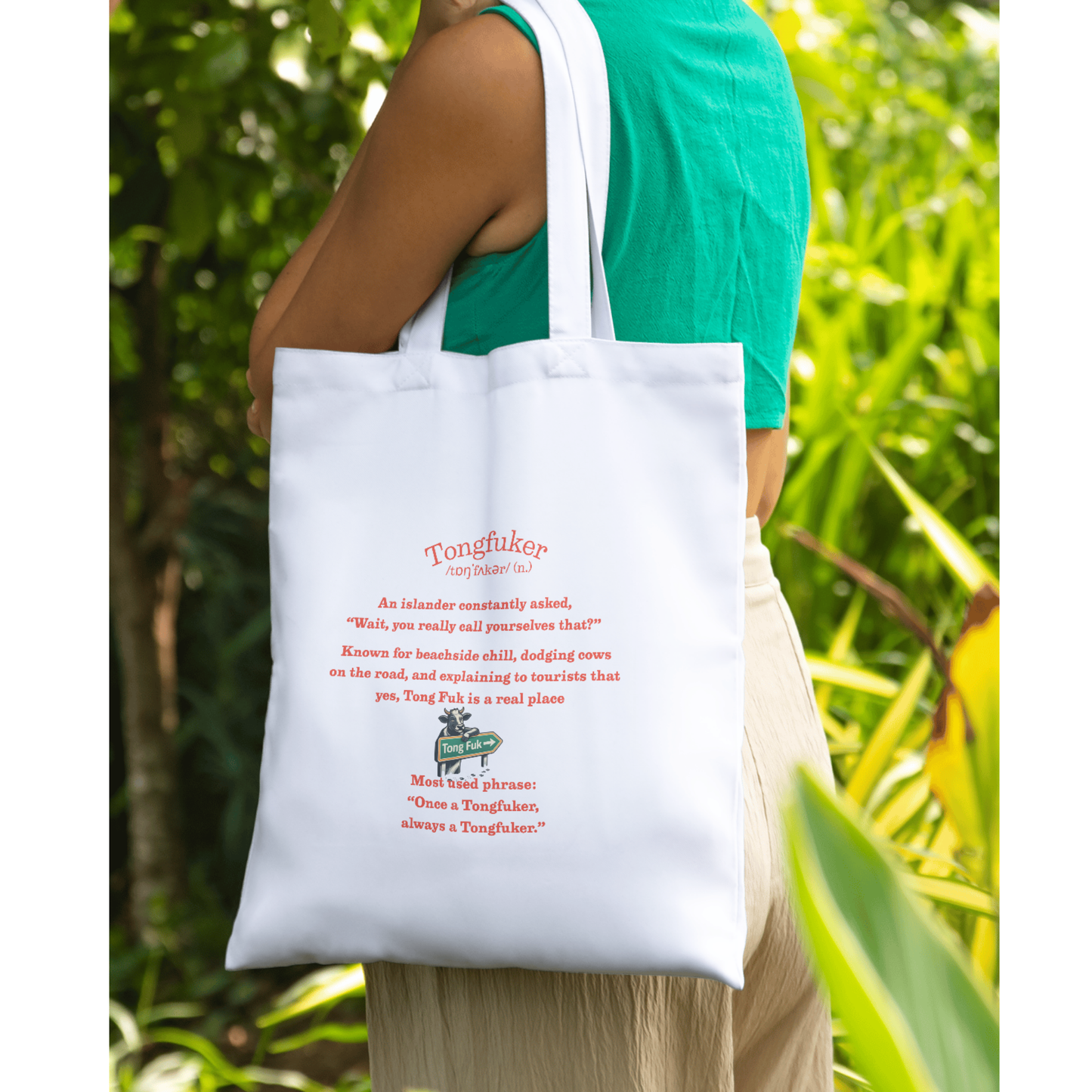 Tongfuker & Proud Tote — Heritage Crest Edition