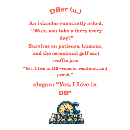 Discovery Bay Tote – Yes, I Live in DB