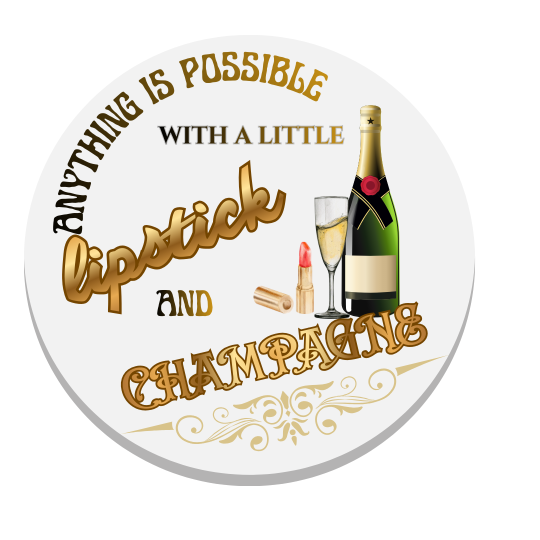 Champagne Coaster Set