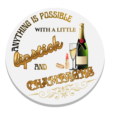 Champagne Coaster Set