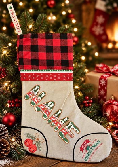 Well Hung - Personalised Christmas Stocking