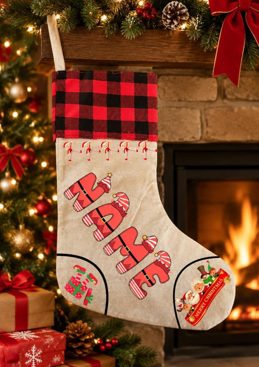 Favourite Trouble Maker - Personalised Christmas Stocking