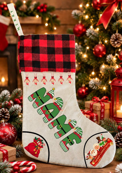 Favourite Trouble Maker - Personalised Christmas Stocking