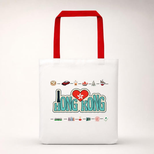 Hong Kong Tote – Authentic Souvenir Style