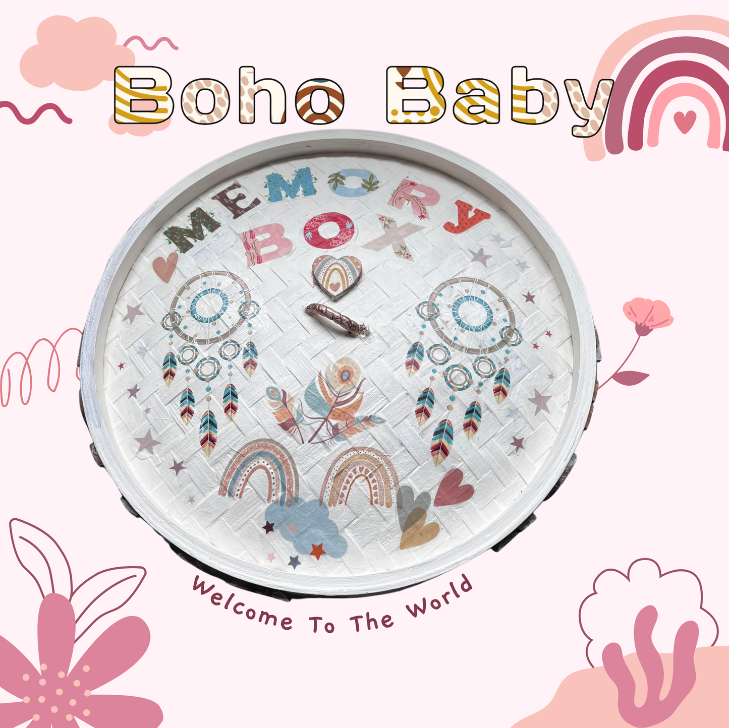 Baby Shower Gift Set -Boho Baby - UNISEX