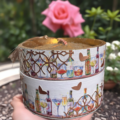 Champagne Coaster Set