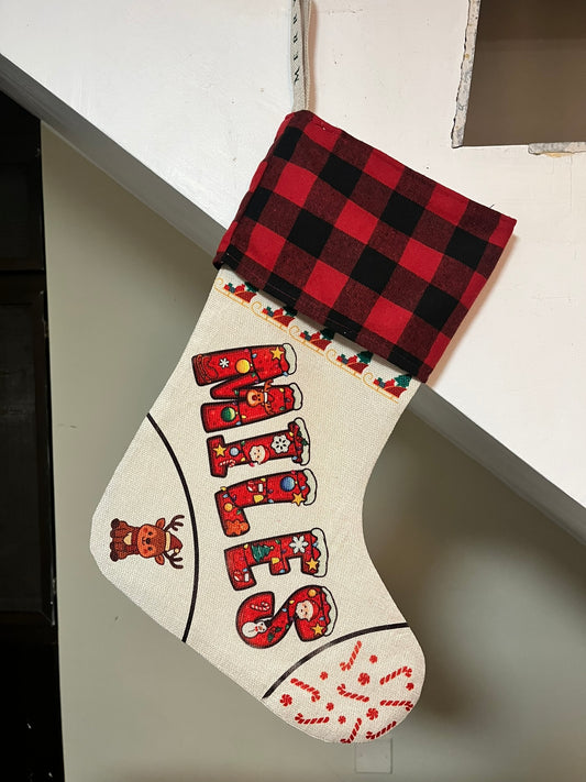 Special Delivery - Personalised Chrsitmas Stocking