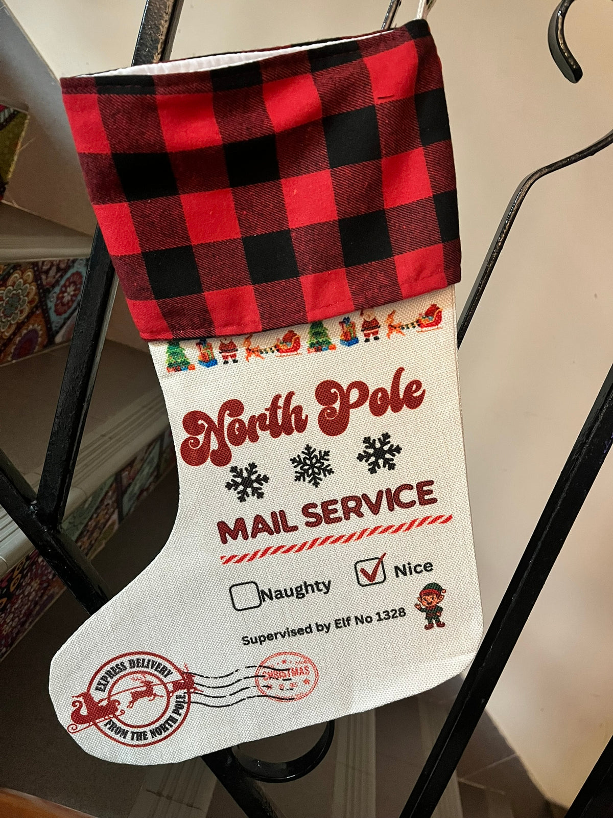 Special Delivery - Personalised Chrsitmas Stocking