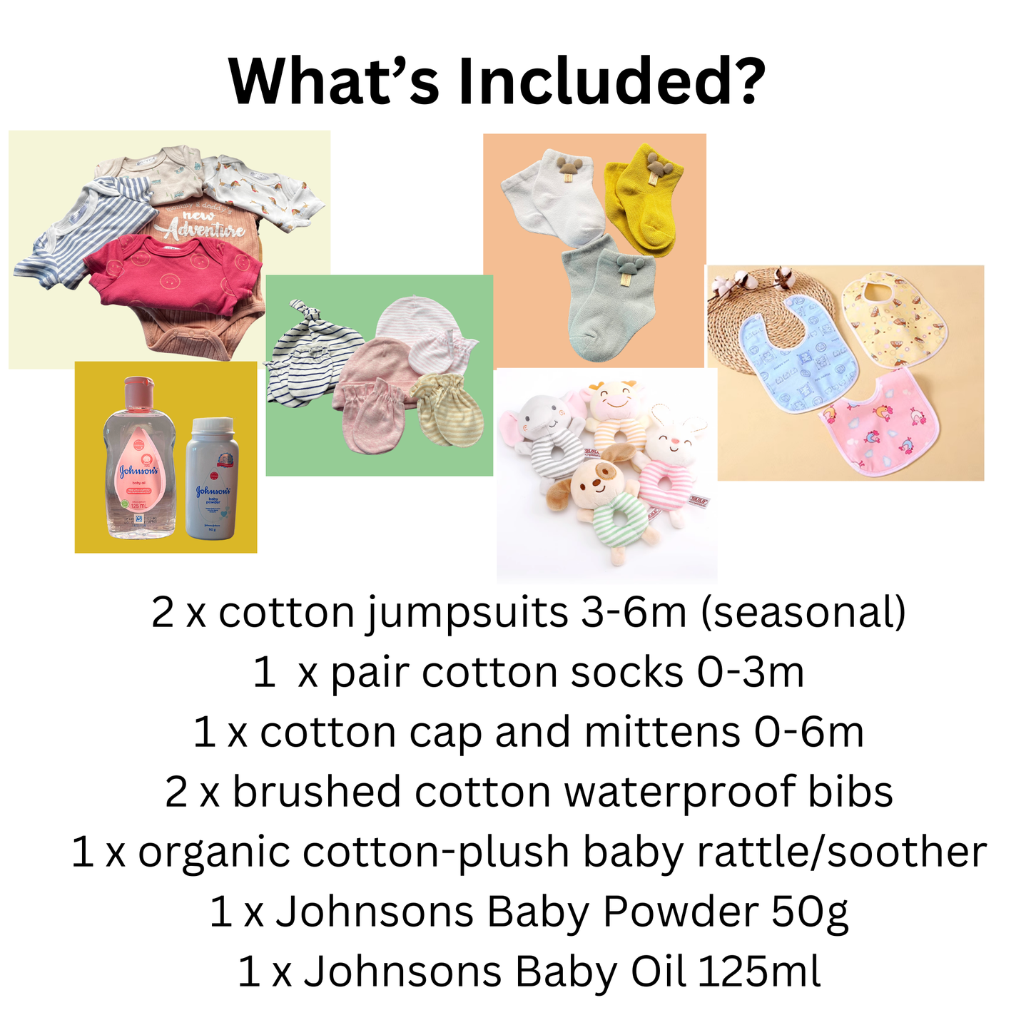 Baby Shower Gift Set For Girl - FLOWERS & BUTTERFILES